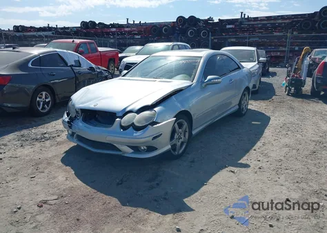 2006 Mercedes-Benz Clk 500 из США, поврежденный, VIN WDBTJ75H96F178706